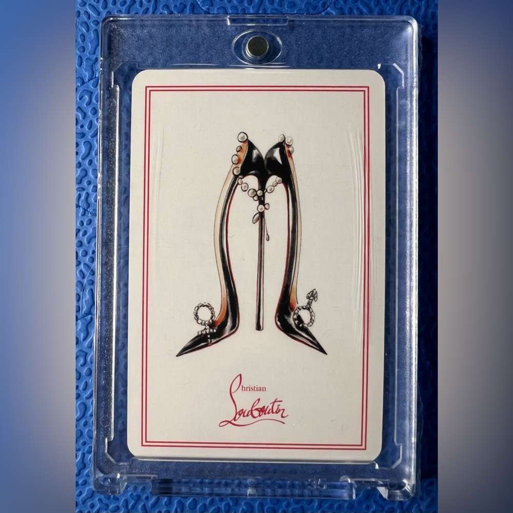 *BRAND NEW- BUYERS CHOICE* Christian Louboutin Playing Card